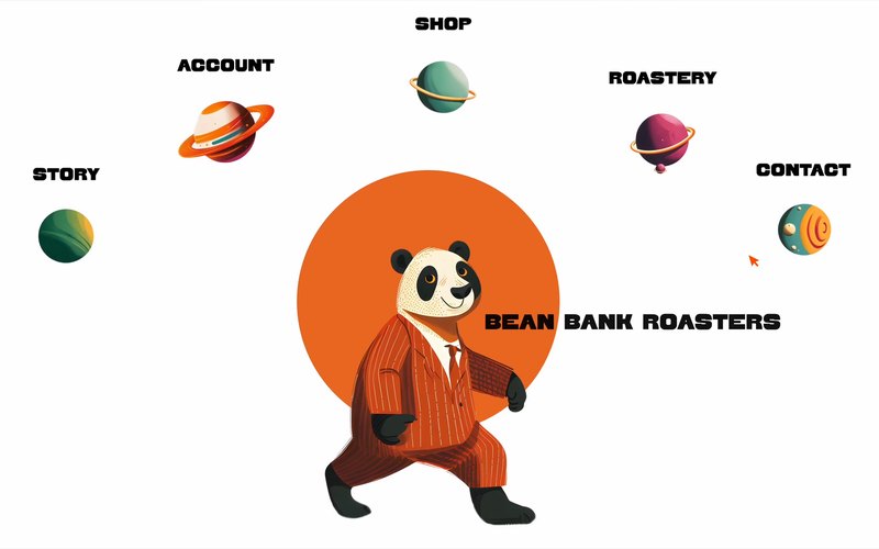 BeanBank Brand de cafea · Alkeme Design