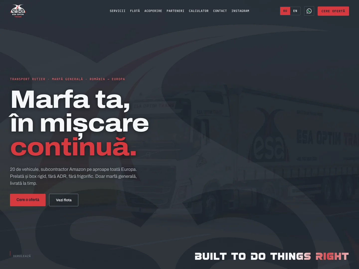 ESA Site-ul · Alkeme Design