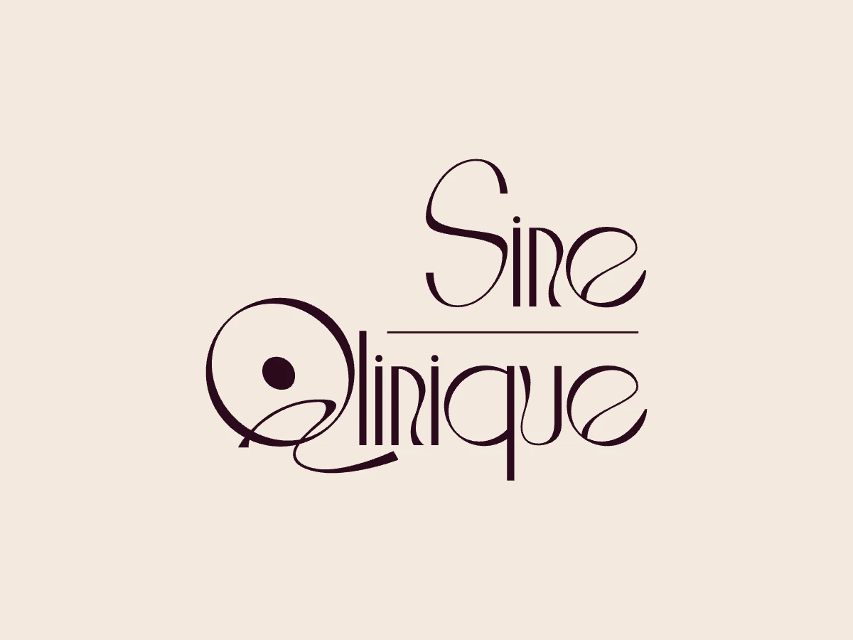 Sine Qlinique Logo-ul · Alkeme Design
