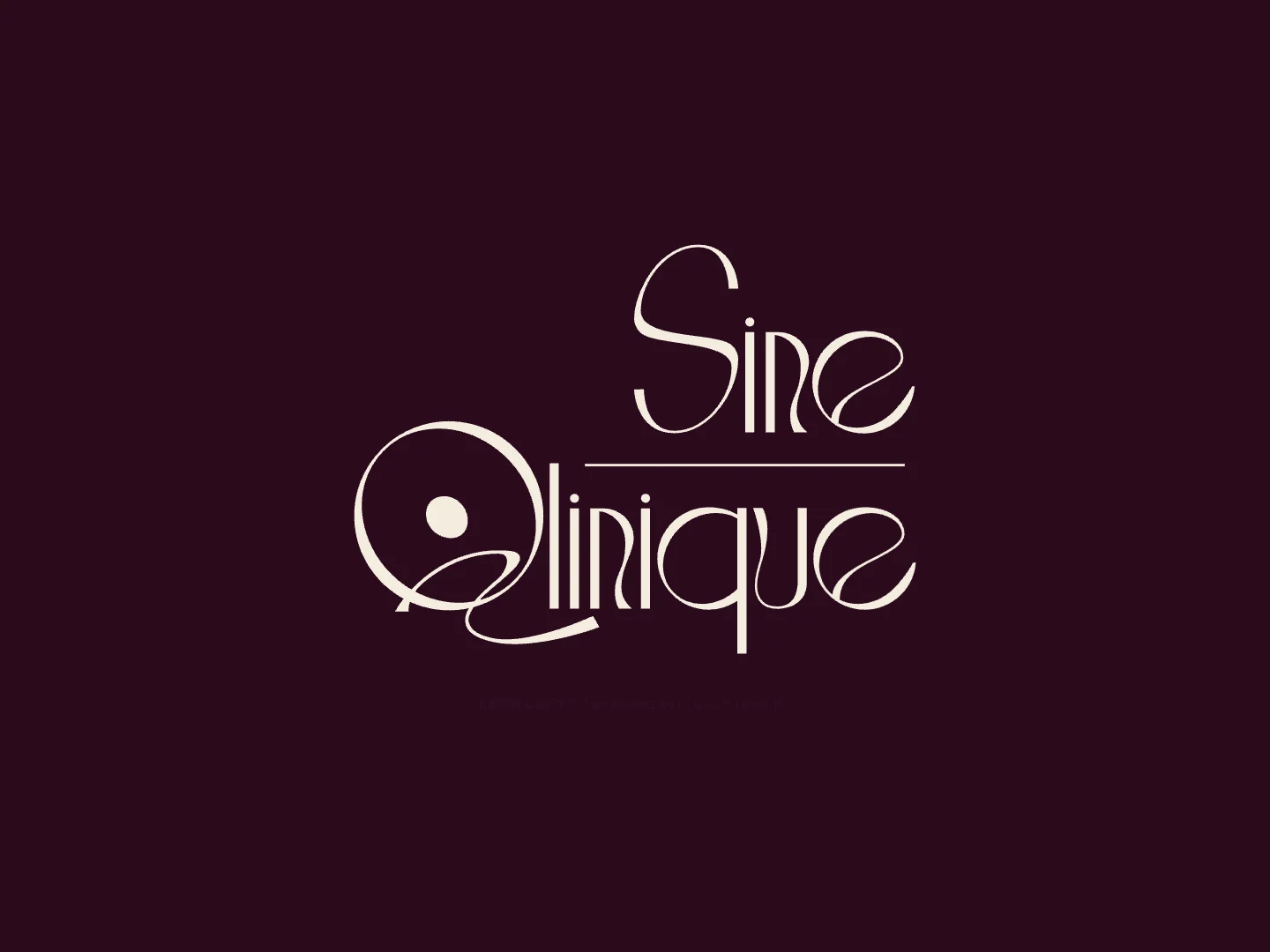 Sine Qlinique Site-ul: prima pagină · Alkeme Design